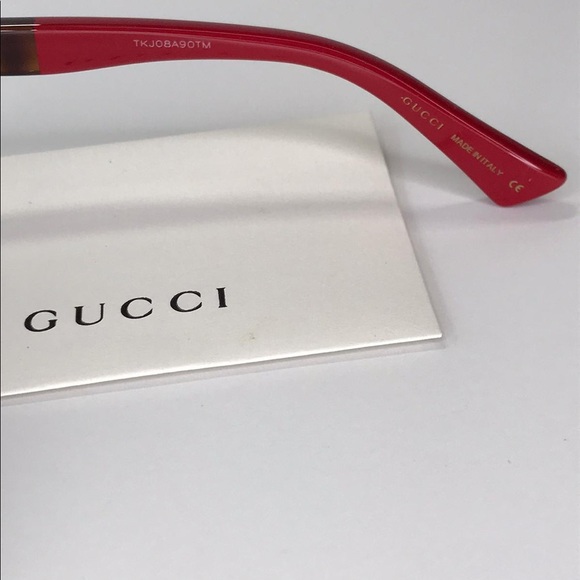 New Authentic - Gucci GG0168O 008 Rectangle Eyeglasses - Picture 14 of 16